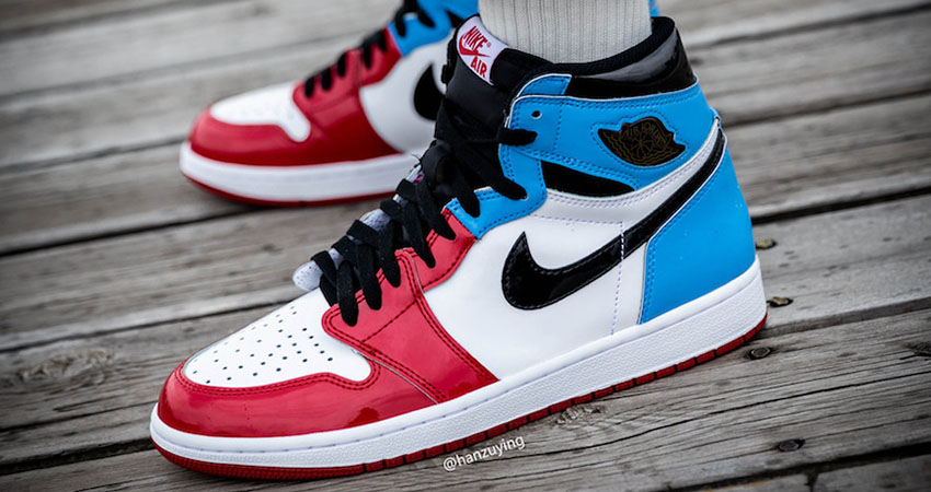 Detailed Look At The Nike Air Jordan 1 High OG Fearless Blue Red