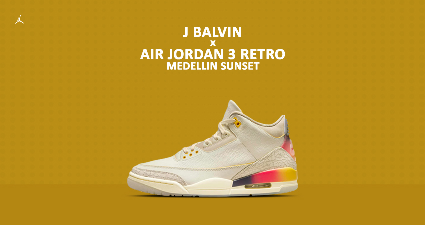 J Balvin x Air Jordan 3 “Sunset” Release Details - Fastsole