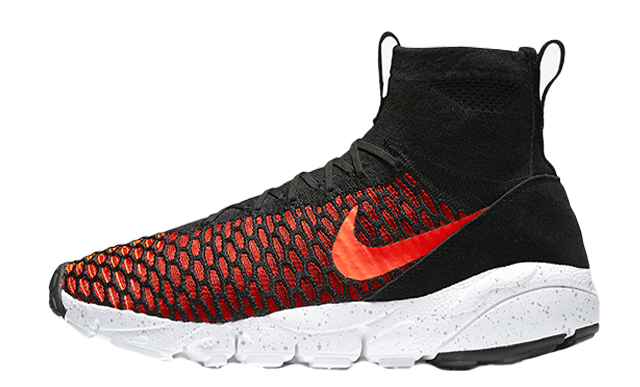Nike Air Footscape Magista Flyknit Black Red