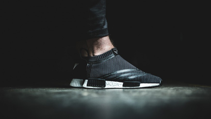 Official look at the adidas x White Mountaineering NMD CS1 Primeknit Black