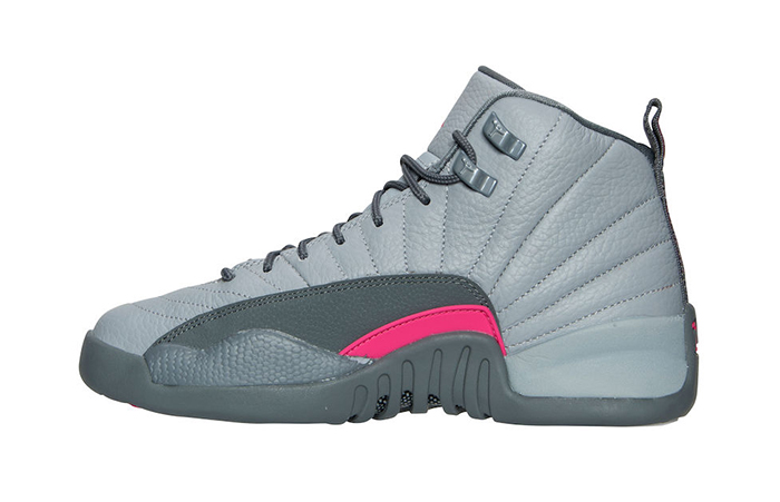 Air Jordan 12 Grey Pink