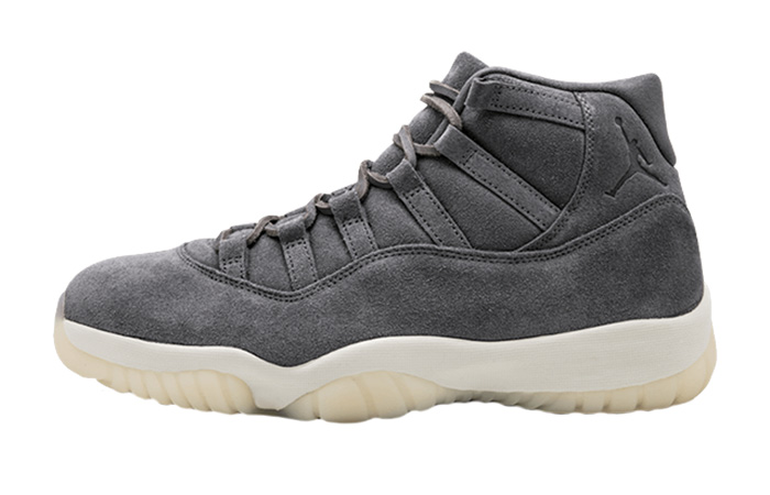 Air Jordan 11 Grey Suede Premium