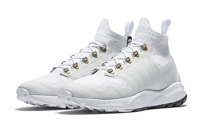 Nike Zoom Talaria Mid Flyknit White drops in style