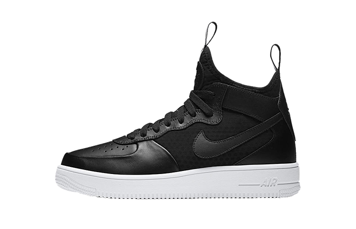 Nike Air Force 1 Ultraforce Mid Black White - Where To Buy - Fastsole