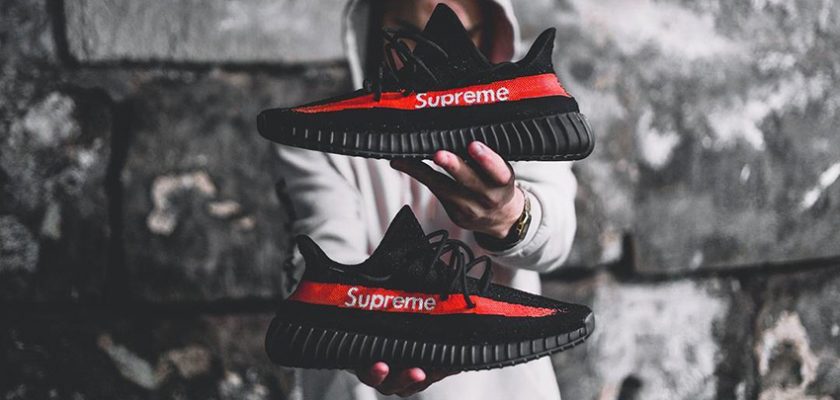 2017 Adidas Yeezy Boost 350 V2 Supreme Shoes