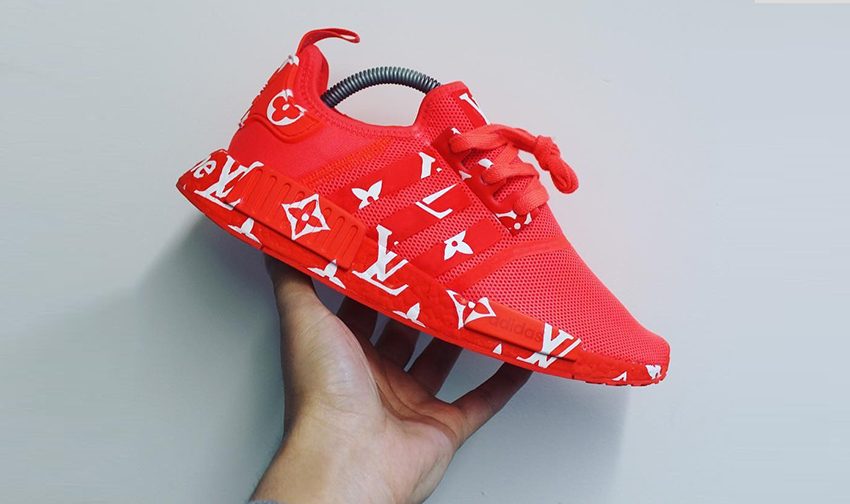 Making of - (FULL VERSION) Adidas NMD x Louis Vuitton 1of1 Customs