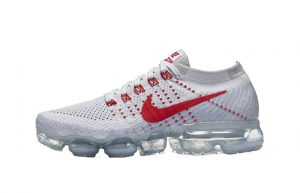 Nike Air VaporMax Flyknit White Red