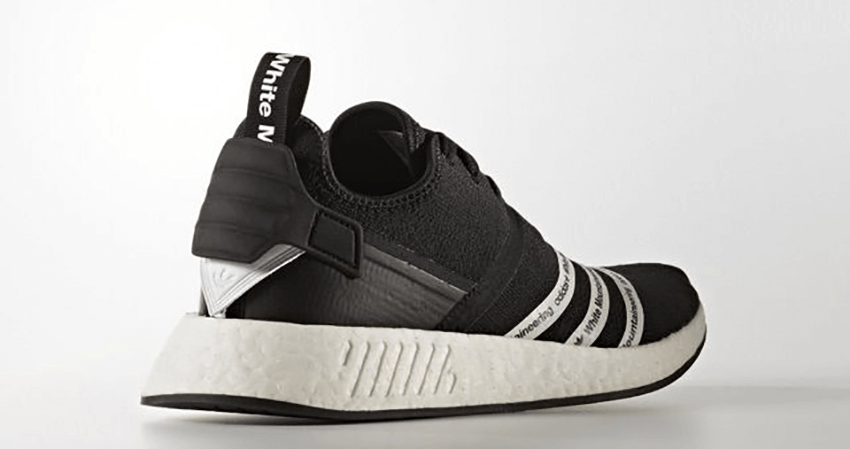 White Mountaineering x adidas NMD R2 Black White Official Look 3