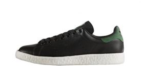 adidas stan smith black and green