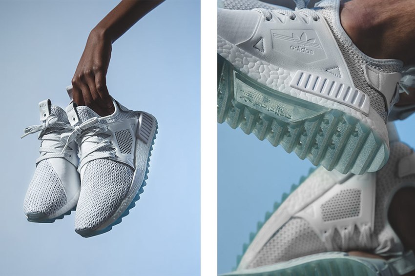 Titolo x adidas Consortium NMD R1 Trail White Sneakers News 02