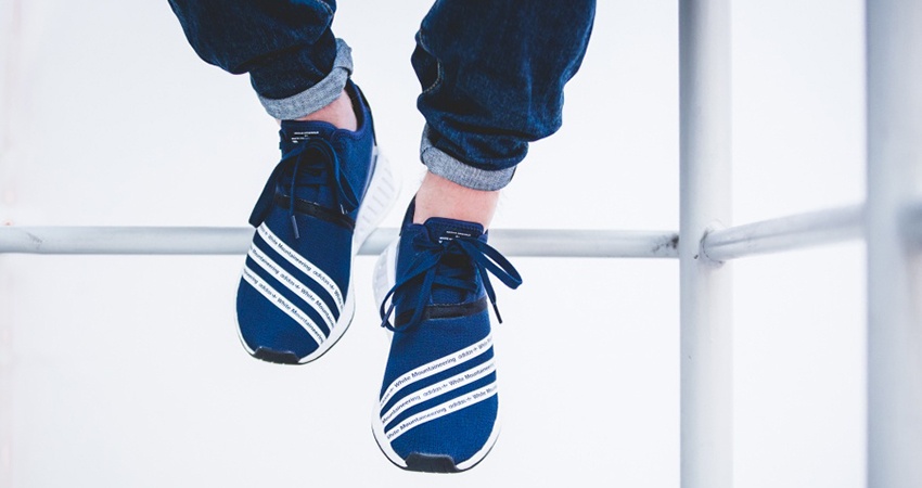White Mountaineering x adidas NMD R2 Navy BB2972 FastSole.co.uk 1