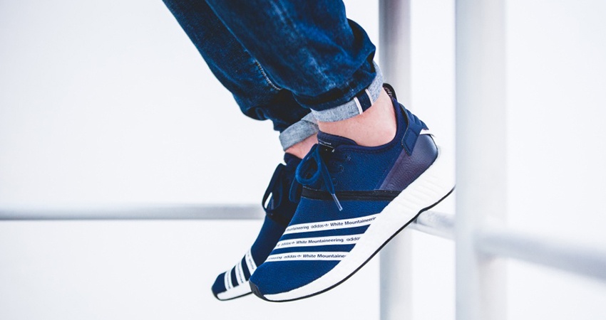 White Mountaineering x adidas NMD R2 Navy BB2972 FastSole.co.uk 3
