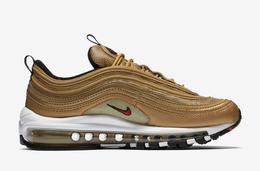 Official Images of the Nike Air Max 97 Metallic Gold - Fastsole