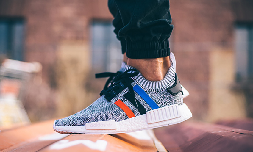 Lots of adidas NMD shoes are available at FootLocker