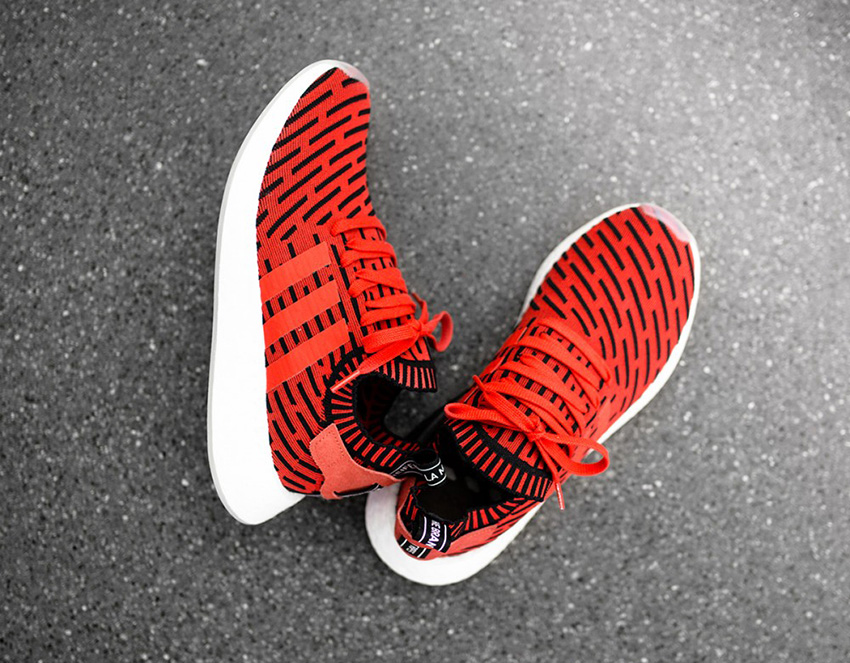 adidas NMD R2 Core Red Primeknit BB2910 instock - Sneakers News and Release Updates in UK 02