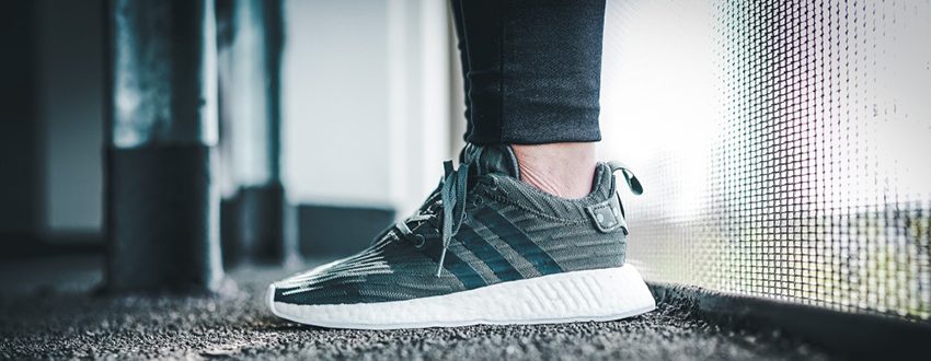 Nu al alleen Verandert in On Foot Look at the adidas NMD R2 Green White - Fastsole
