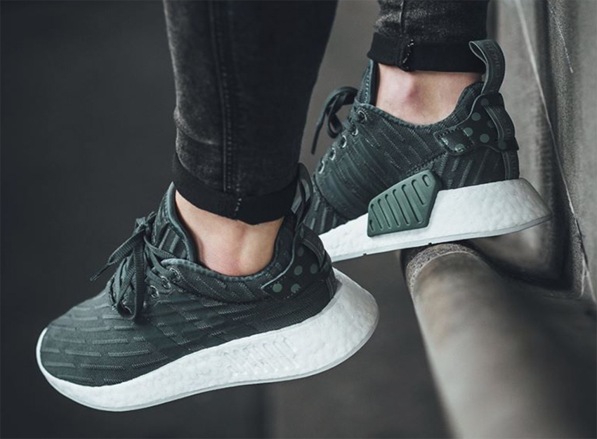 adidas NMD R2 Green White BA7261 - Sneaker News and Release Updates in UK 05