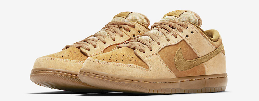 Nike SB Dunk Low Wheat Reese Forbes Releasing in May 883232-700 Buy New Sneakers Trainers FOR Man Women in UK Europe EU 06