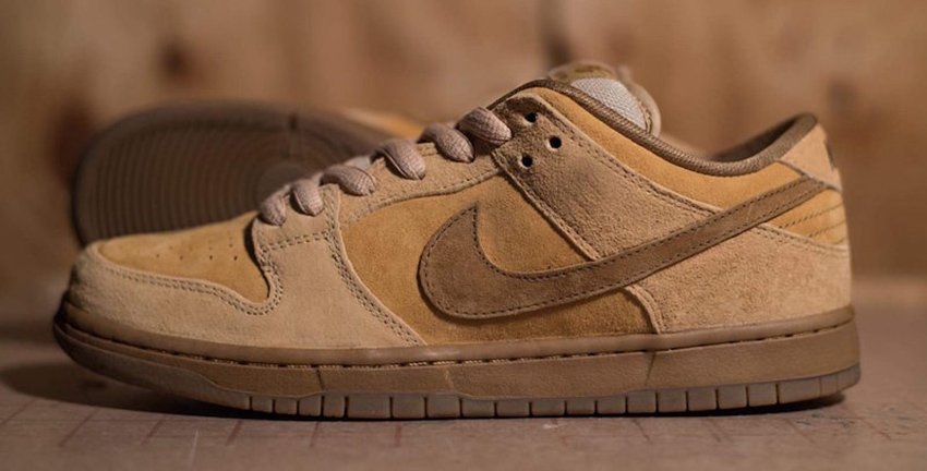Nike SB Dunk Low Wheat Reese Forbes Releasing in May 883232-700 Buy New Sneakers Trainers FOR Man Women in UK Europe EU 12