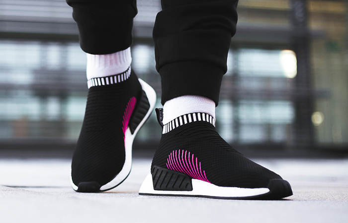adidas NMD CS2 Black Pink BA7188 Buy New Sneakers Trainers FOR Man Women in UK Europe EU 02