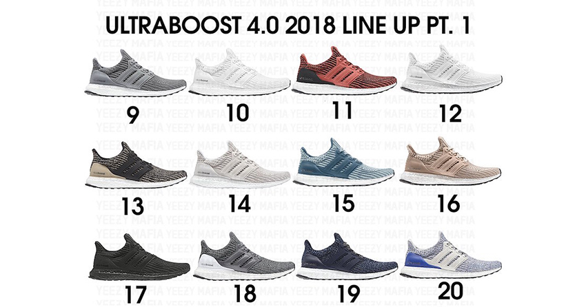 adidas line up