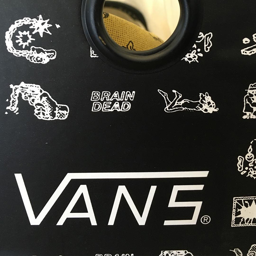 Brain Dead x Vans Collection for SS7 0