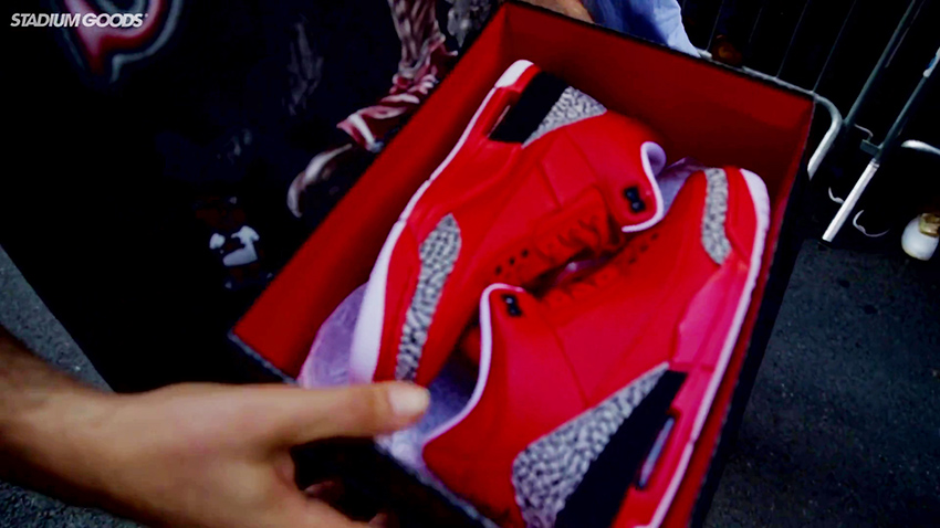Closer Look at DJ Khaled x Air Jordan 3 Red Sneaker in UK EU, Trainer in UK EU, Yeezy Nike Jordan adidas NMD Reebok in UK DE EU 03