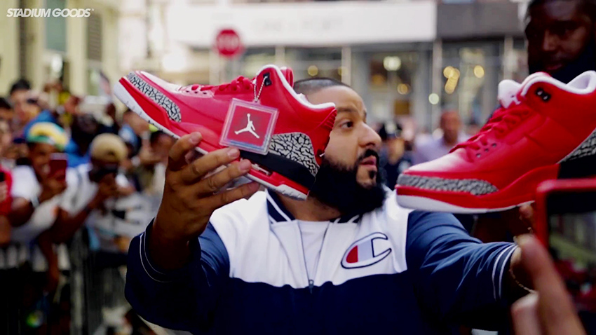 Closer Look at DJ Khaled x Air Jordan 3 Red Sneaker in UK EU, Trainer in UK EU, Yeezy Nike Jordan adidas NMD Reebok in UK DE EU 09