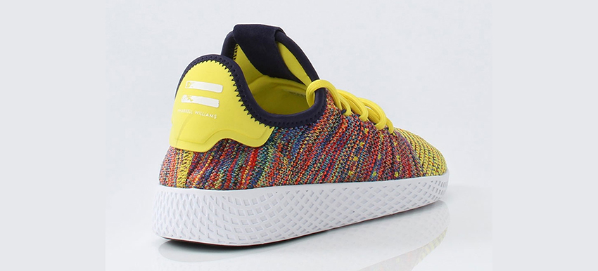 Four New Colourways of Pharrell’s adidas Tennis HU 08