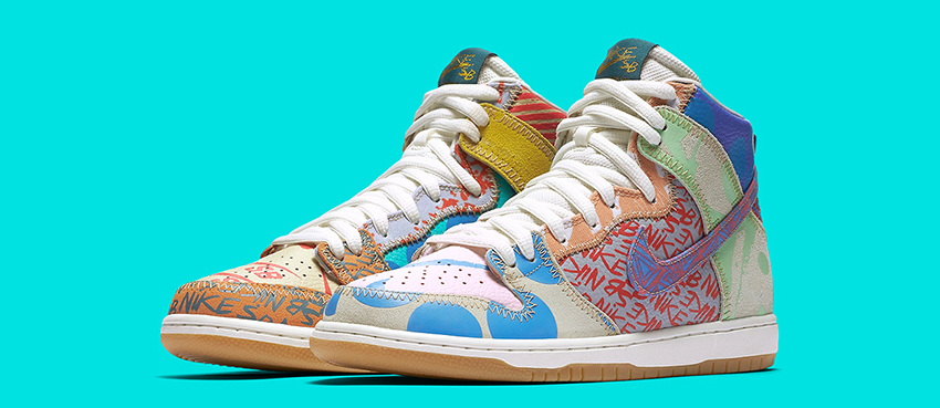 Nike SB Dunk High x Thomas Campbell What The Release Date 918321-381 05