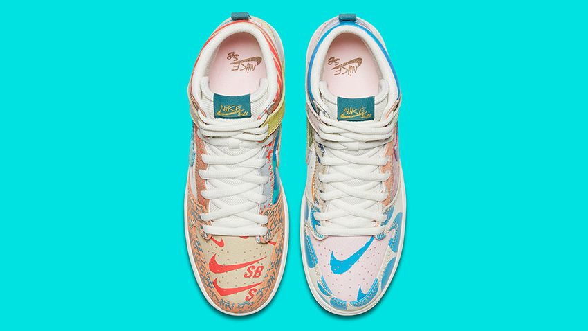 Nike SB Dunk High x Thomas Campbell What The Release Date 918321-381 07