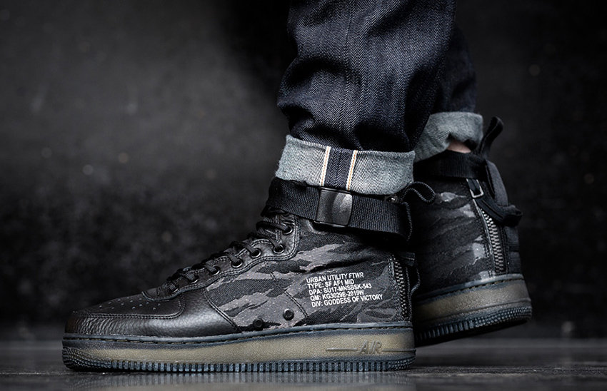 Nike SF Air Force 1 Mid Tiger Camo Release Date a 02