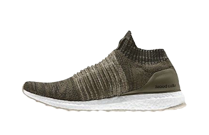 adidas Ultra Boost Laceless Olive