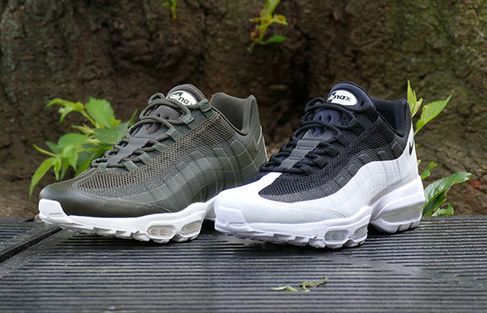 air max 95 ultra black and white