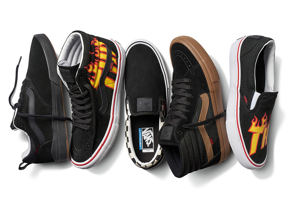 Thrasher x Vans capsule Collection 01