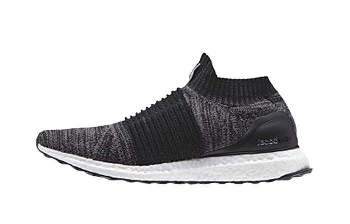 adidas Ultra Boost Laceless Mid Black White S80769