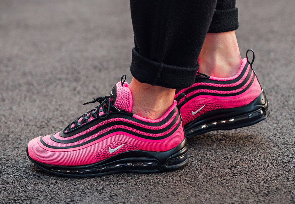 On Foot at the Nike Air Max 97 Ultra 17 Pink - Fastsole