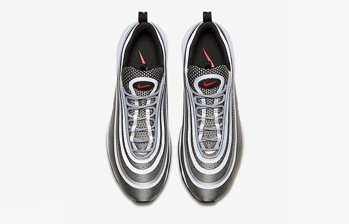 nike air max 97 ultra trainers in silver