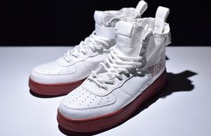 Nike Special Field Air Force 1 Mid Ivory Red 01