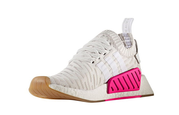 adidas NMD R2 White Pink Primeknit BY9954 02