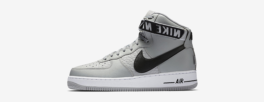 First Look at the Nike Air Force 1 High Statement Game Flight Silver ...