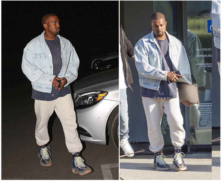 Kayne West in All New Yeezy High-Top - Fastsole
