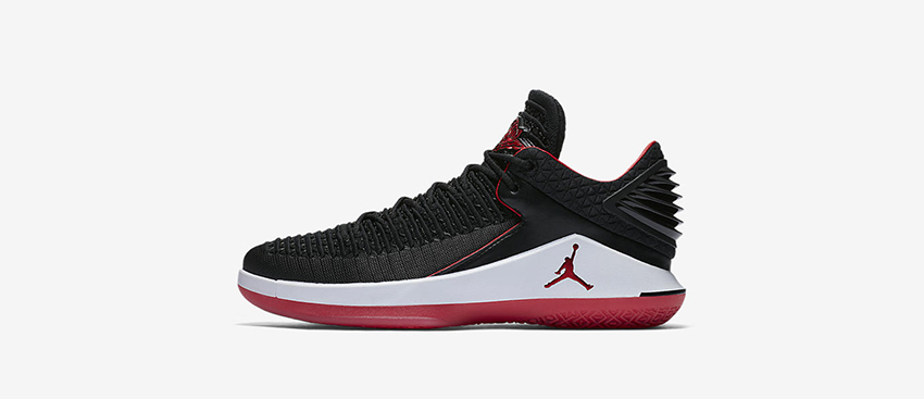 Nike Air Jordan 32 Low Bred Official Look 01