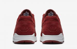 Nike Air Max 1 Jewel Red Suede 918354-600 Buy New Sneakers Trainers FOR Man Women in United Kingdom UK Europe EU Germany DE 03