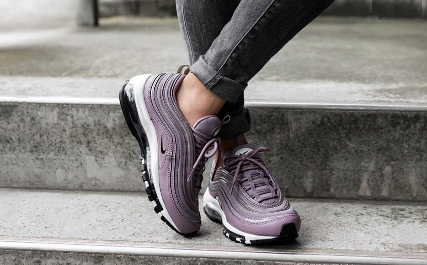 Nike Air Max 97 Taupe Grey On Foot
