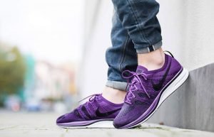 Nike flyknit on sale trainer violet