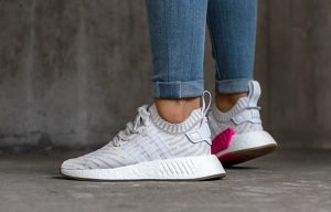 adidas NMD R2 White Pink Primeknit BY9954 Buy New Sneakers Trainers FOR Man Women in United Kingdom UK Europe EU Germany DE 03
