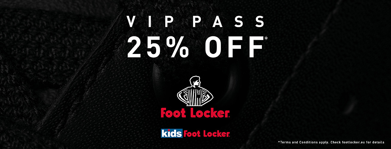 Foot Locker VIP Sale 25% off your favourite brands