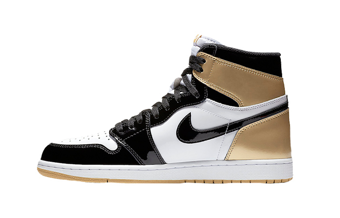 top 3 gold jordan 1