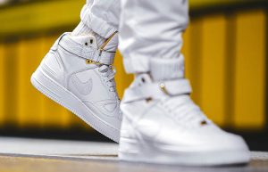 Nike Air Force 1 Hi Just Don White AO1074-100 Buy New Sneakers Trainers FOR Man Women in United Kingdom UK Europe EU Germany DE 03
